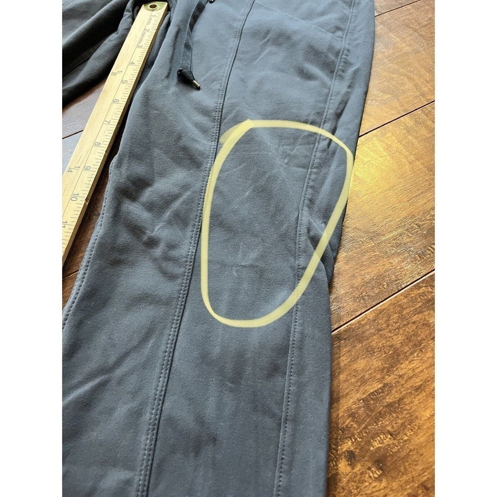 Athleta Active Casaul Slouchy Stretch Straight Leg Zipper Wasit Tie Pants Size S - Picture 7 of 8